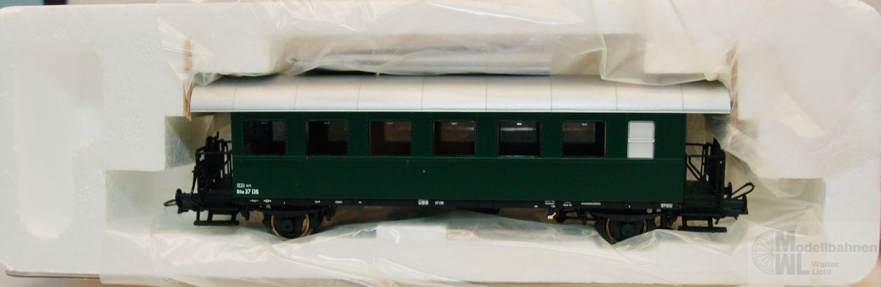 Roco 64240 - Roco - Personenwagen ÖBB N28Biho 37136 grün Ganzfenster H0/GL